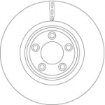Piduriketas TRW DF6223S