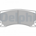 Piduriklotsi komplekt, ketaspidur DELPHI LP3174