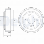 Piduritrummel DELPHI BF551