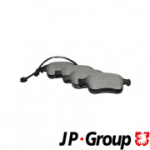 Piduriklotsi komplekt, ketaspidur JP GROUP 3063600310
