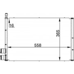 Kondensaator, kliimaseade MAHLE ORIGINAL AC 298 000S