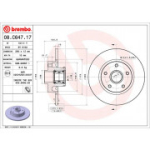 Piduriketas BREMBO 08.C647.17