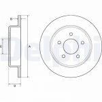 Piduriketas DELPHI BG3739