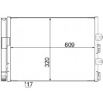 Kondensaator, kliimaseade MAHLE ORIGINAL AC 561 000S