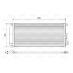Kondensaator, kliimaseade VALEO 822592