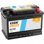 Aku EXIDE Classic EC700 70Ah 640A