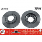Piduriketas TRW DF3118