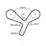 Hammasrihm GATES 5643XS