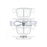 Piduriklotsi komplekt, ketaspidur ICER 182099