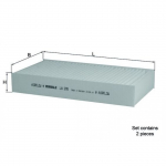 Filter, salongi&otilde;hk KNECHT LA 295/S