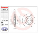 Piduriketas BREMBO 09.A652.11