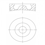 Kolvid MAHLE ORIGINAL 061 PI 00110 000