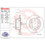 Piduriketas BREMBO 09.5784.10