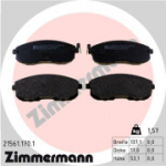 Piduriklotsi komplekt, ketaspidur ZIMMERMANN 21561.170.1