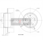 Piduriketas MAXGEAR 19-2382