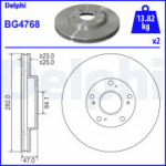 Piduriketas DELPHI BG4768