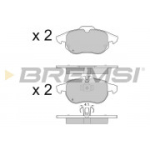 Piduriklotsi komplekt, ketaspidur BREMSI BP3014