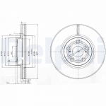 Piduriketas DELPHI BG3913