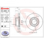 Piduriketas BREMBO 09.A562.10
