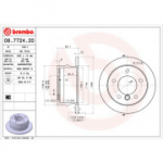 Piduriketas BREMBO 08.7724.20