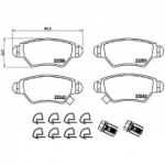 Piduriklotsi komplekt, ketaspidur BREMBO P 59 031
