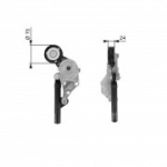 Pingutusrull, soonrihm GATES T38192