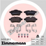 Piduriklotsi komplekt, ketaspidur ZIMMERMANN 24559.180.2