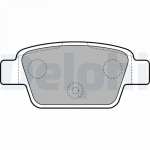 Piduriklotsi komplekt, ketaspidur DELPHI LP1719