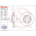 Piduriketas BREMBO 09.5574.10