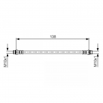 Pidurivoolik BOSCH 1 987 481 625
