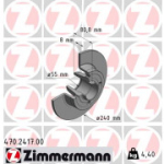 Piduriketas ZIMMERMANN 470.2417.00
