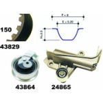 Hammasrihma komplekt MAPCO 23902