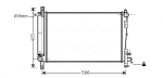Radiaator, mootorijahutus AVA QUALITY COOLING CRA2080