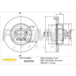 Piduriketas FREMAX BD-0904
