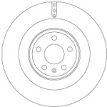 Piduriketas TRW DF6343S
