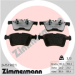 Piduriklotsi komplekt, ketaspidur ZIMMERMANN 24151.902.1