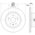 Piduriketas HELLA 8DD 355 132-751