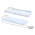 Filter, salongi&otilde;hk KNECHT LA 483/S