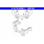 Kinnitus, pidurisadul ATE 11.8170-0306.1