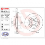 Piduriketas BREMBO 09.A814.11