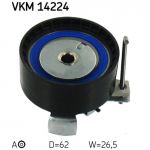 Pingutusrull, hammasrihm SKF VKM 14224