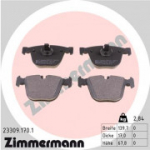 Piduriklotsi komplekt, ketaspidur ZIMMERMANN 23309.170.1