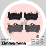 Piduriklotsi komplekt, ketaspidur ZIMMERMANN 23694.165.9