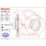 Piduriketas BREMBO 09.B807.41