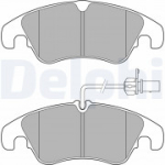 Piduriklotsi komplekt, ketaspidur DELPHI LP3152