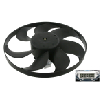 Ventilaator, mootorijahutus SWAG 30 91 0279