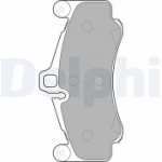 Piduriklotsi komplekt, ketaspidur DELPHI LP2232