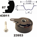 Hammasrihma komplekt MAPCO 23911