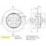 Piduriketas FREMAX BD-5167