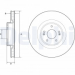 Piduriketas DELPHI BG9228C